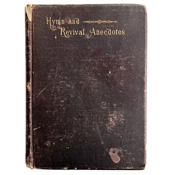 Gospel Workers Treasury Of Hymns Revivals 1887 1st Edition Victorian HC Book HBS - Picture 2 of 7